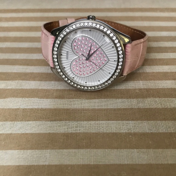 guess rhinestone watch